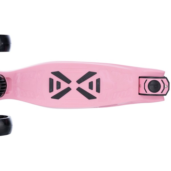 Самокат трехколесный Slider, колеса светящиеся, руль складной