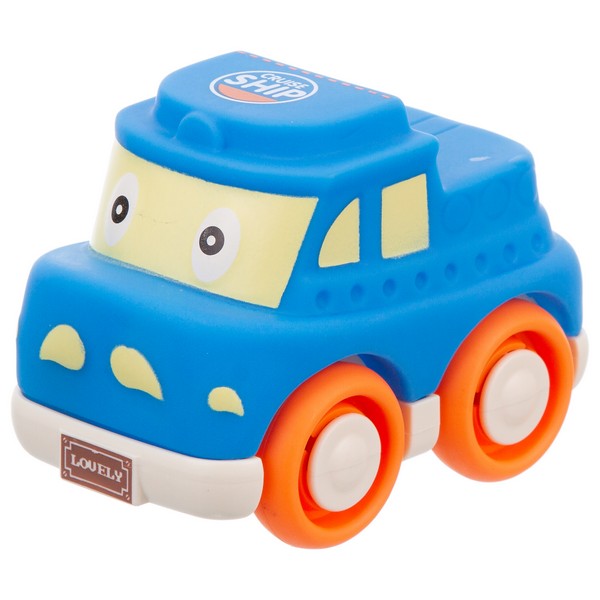 Машинка "Elefantino", мягкий корпус, размер машинки 10*6*7см