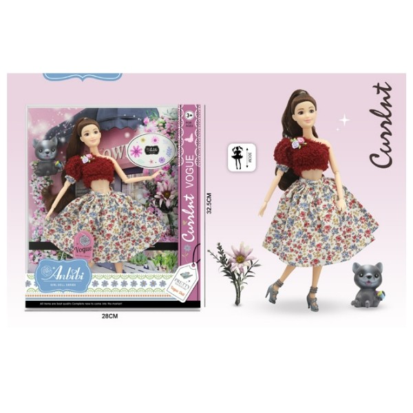 Кукла с аксессуарами, ручки и ножки шарнирные