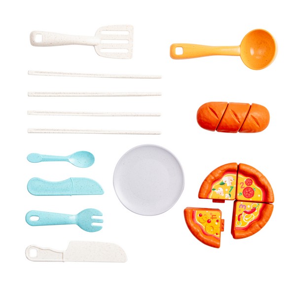 Набор Girl's Club "Посуда", более 18 предметов, органические материалы