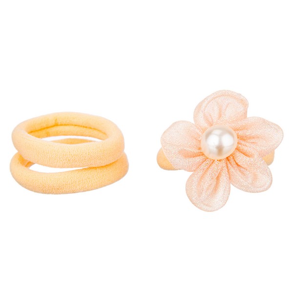 Резиночки для волос "Цветочек", 3 шт. на подвесе, (12 подвесов в наборе)