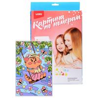 Картина по номерам для малышей ВОЛШЕБНЫЕ ИСТОРИИ "Весенние мечты"
