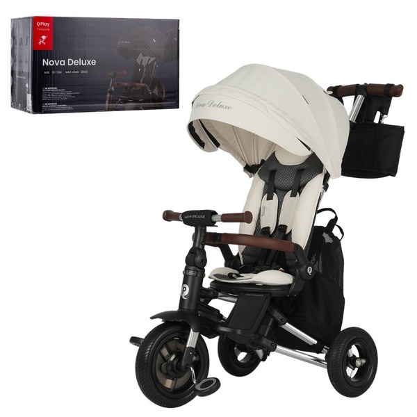 Велосипед 3-х колесный с ручкой управления Qplay Велосипед 3-х колесный с ручкой управления Qplay