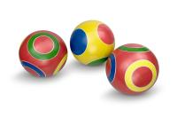 Мяч детский 125 мм серия "Кружочки"