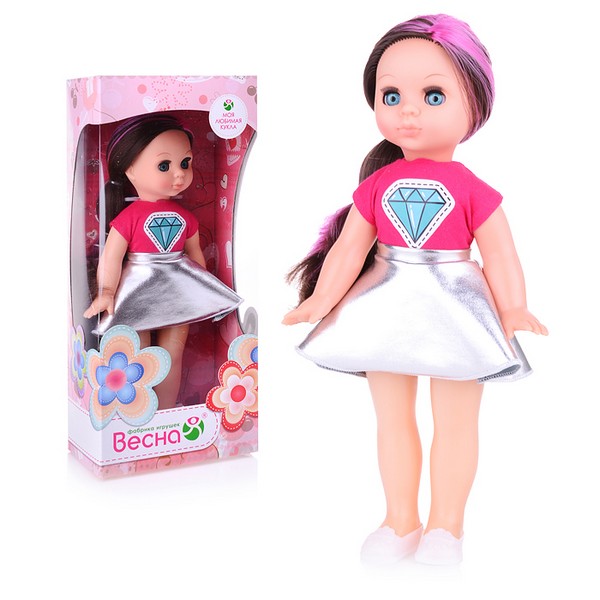 Кукла Весна "Эля яркий стиль 1" высота 30 см