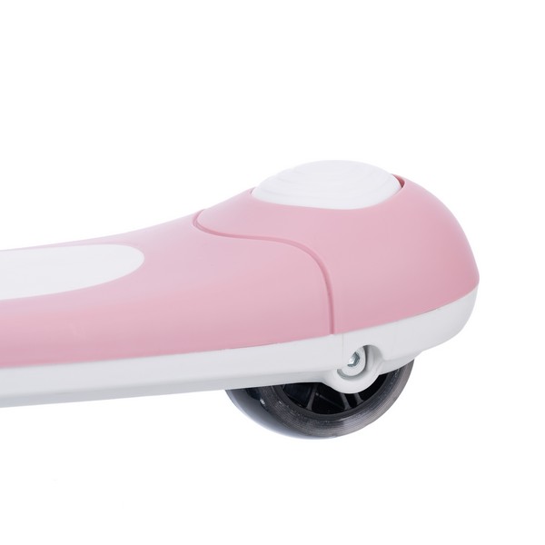 Самокат трехколесный Slider, светящиеся колёса и платформа, руль складной с фонариком