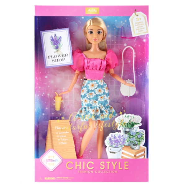 Кукла с аксессуарами, ручки и ножки шарнирные