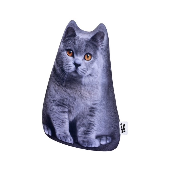 Игрушка антистресс "Кот серый" 20 см Игрушка антистресс "Кот серый" 20 см