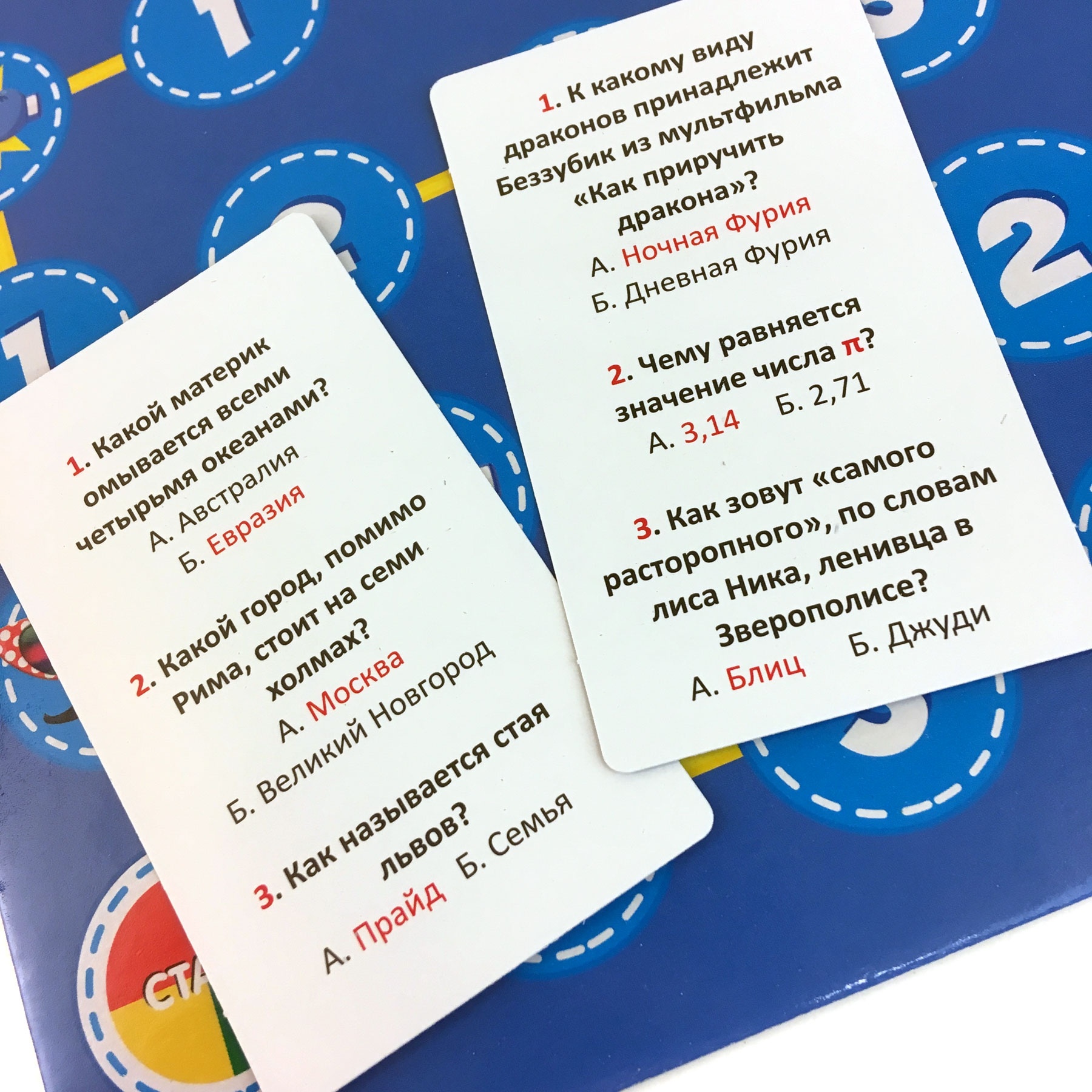 Настольная игра "Противостояние. Дети против Родителей"