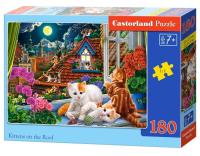 Puzzle-180 "Котята на крыше"