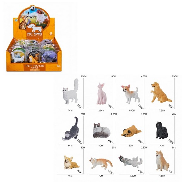 Фигурка "Домашнее животное", микс, кратность продажи 36 шт