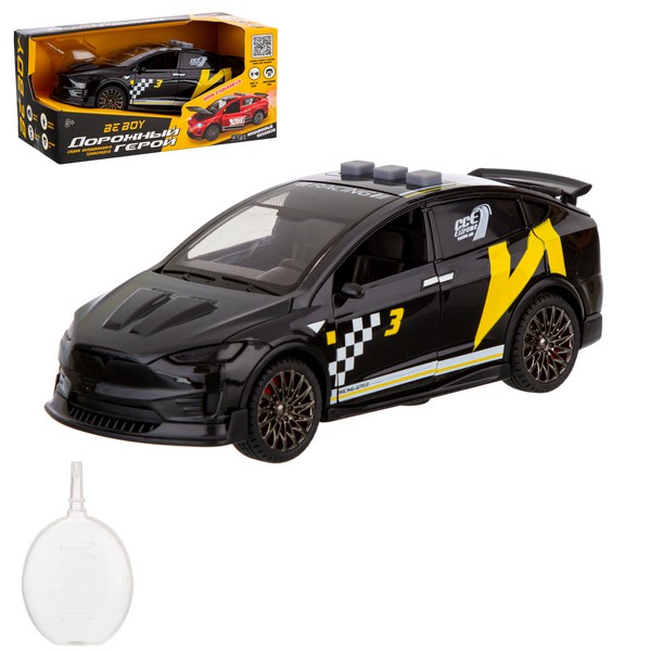 Машинка "BeBoy" инерционная с паром