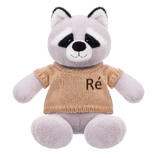 Игрушка мягконабивная Енот Тирле в свитере, 20 см, в/п 20*10*8 см