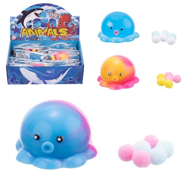 Игрушка-антистресс "Осьминожка", в ассортименте