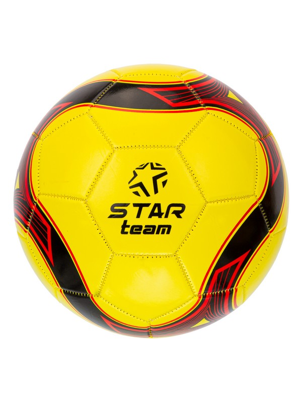 Мяч футбольный "STAR Team" PVC, 5 цв. в ассорт. (оранж. красн. зелен. желт. бел.), диаметр 22 см. Мяч футбольный "STAR Team" PVC, 5 цв. в ассорт. (оранж. красн. зелен. желт. бел.), диаметр 22 см.