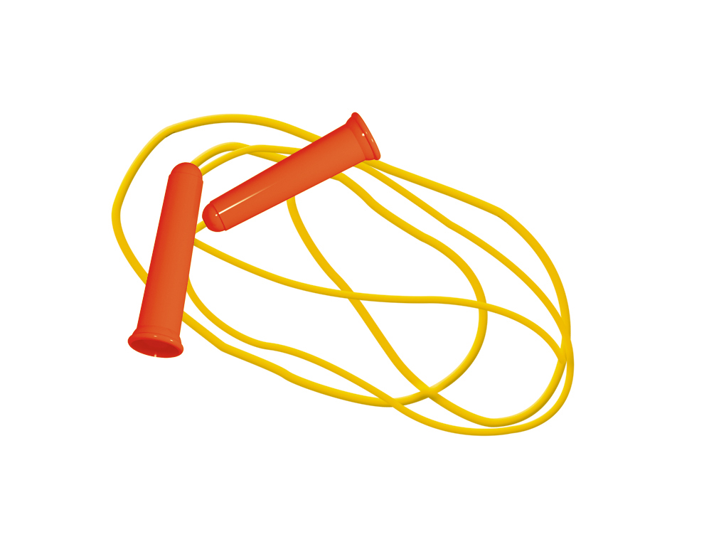 Скакалка 2,2 м тонкая, 4 цвета в ассортименте