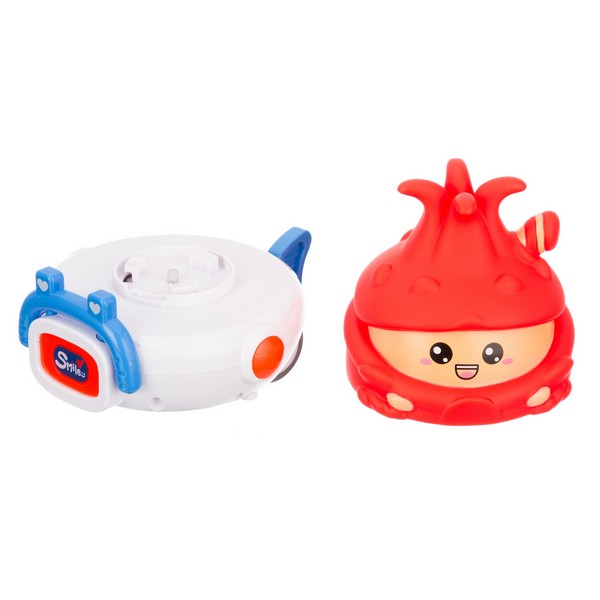 Машинка "Фрукт" "Elefantino" на пульте р/у, игрушка снимается, световые и звуковые эффекты