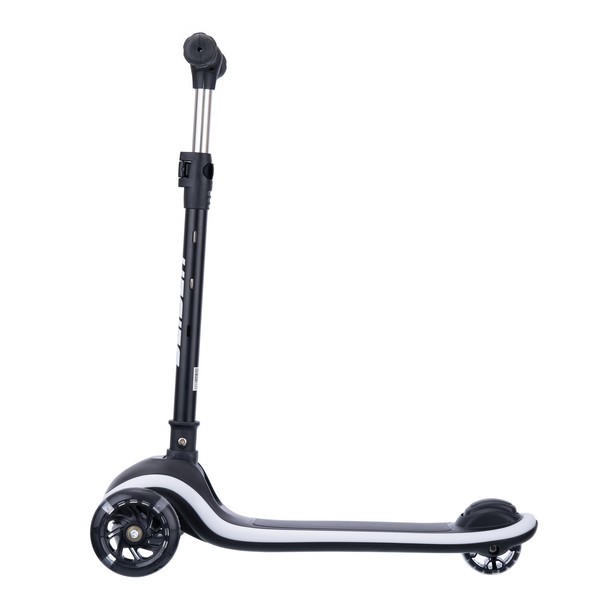 Самокат трехколесный Slider, светящиеся полиуретановые колёса и платформа, руль складной