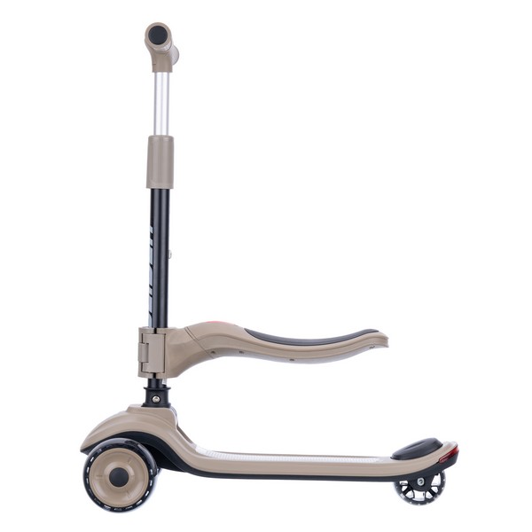 Самокат трехколесный Slider, колеса светящиеся, руль складной