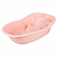Ванна детская со сливом, цвет: светло-розовый, 38 л,