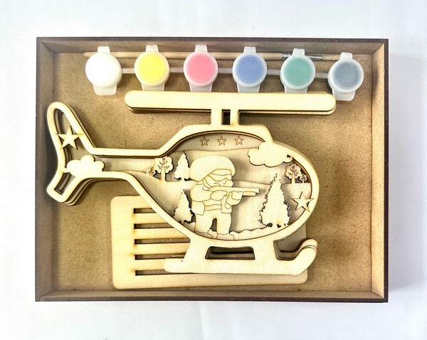 Набор для творчества «Вертолет» НДТ 47