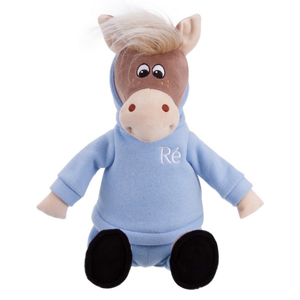 Игрушка мягконабивная ТМ "Relana" Конь в худи и брюках Жан, 25 см