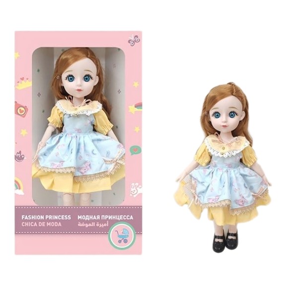 Кукла 30 см, световые и звуковые эффекты, ручки и ножки шарнирные