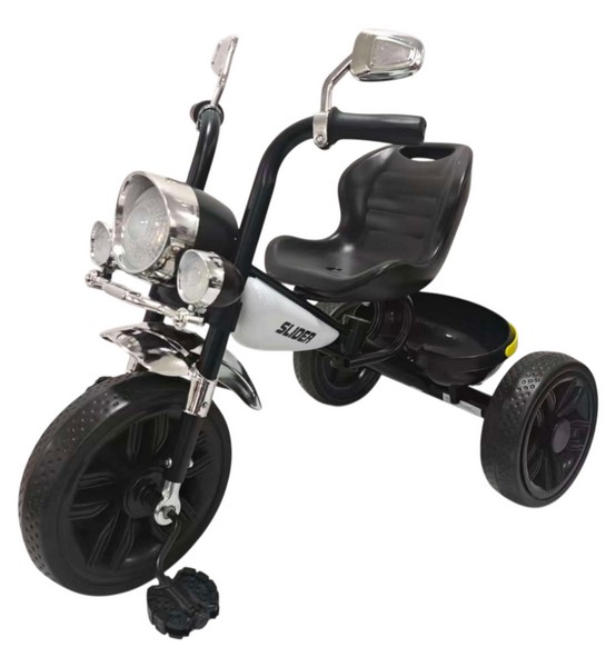 Велосипед трехколесный Slider, колеса EVA 10 и 8", фара, свет, звук, корзинка