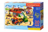 Puzzle-20 MAXI "На стройке"