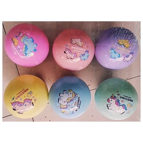 Мяч детский "единорожки", в ассортименте