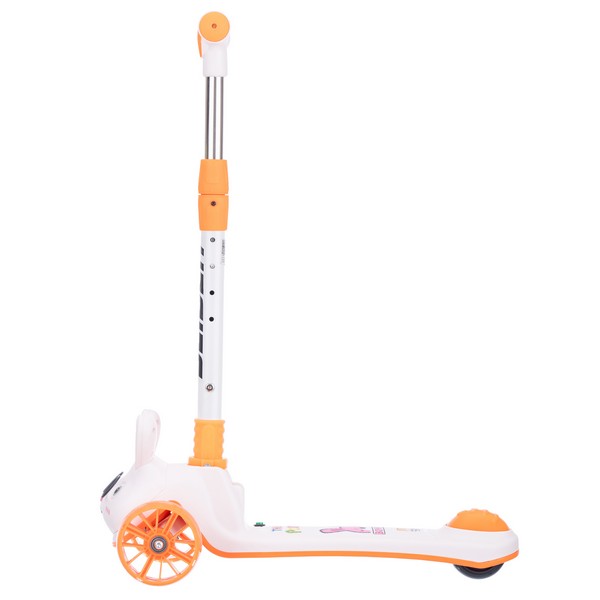 Самокат трехколесный Slider, колеса светящиеся, руль складной