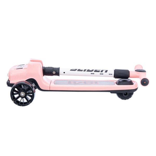 Самокат трехколесный Slider, колеса светящиеся, руль складной