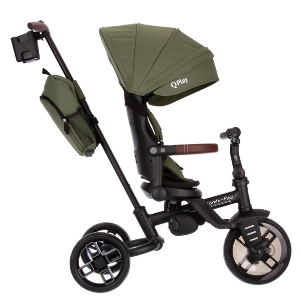 Велосипед 3-х колесный с ручкой управления Qplay Велосипед 3-х колесный с ручкой управления Qplay