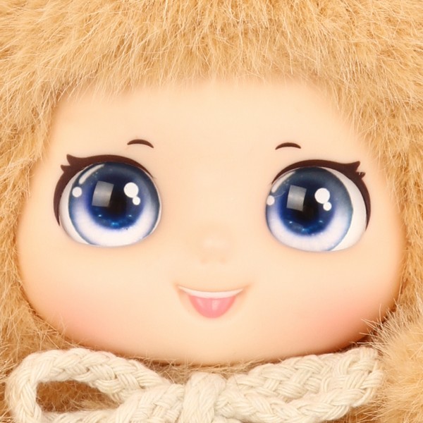 Сказочный персонаж бежевая овечка Бель, 15 см