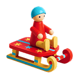 Санки для кукол