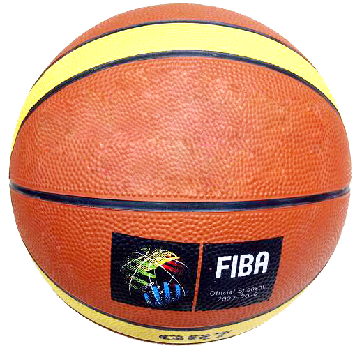 Мяч баскетбольный резиновый
