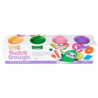 Тесто для лепки BabyDough, набор 4 цвета №3