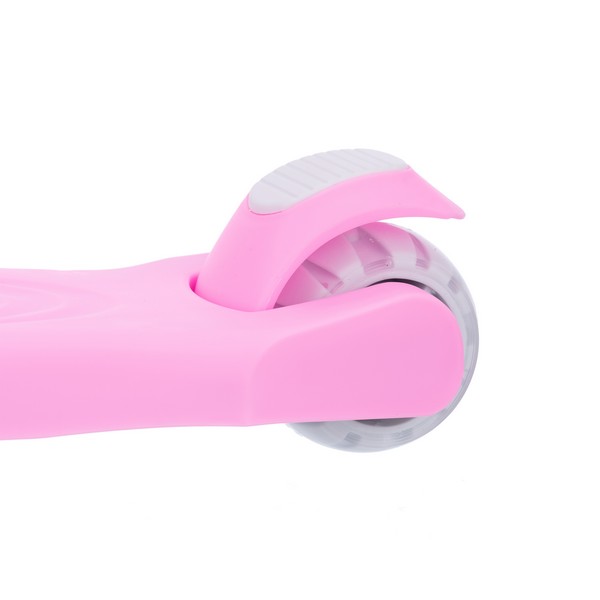 Самокат трехколесный Slider, светящиеся колёса и платформа, руль складной Самокат трехколесный Slider, светящиеся колёса и платформа, руль складной