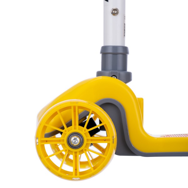 Самокат трехколесный Slider, колеса светящиеся, руль складной