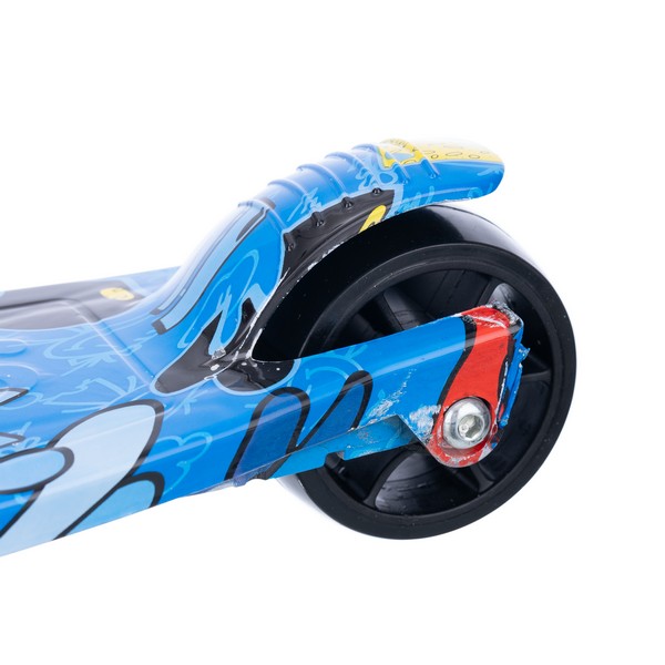 Самокат трехколесный Slider, колеса светящиеся