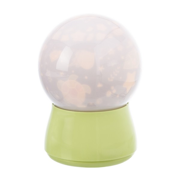 Ночник-светильник "Шар" с функцией проектора, размер: 11*11*17 см, 2 цвета в ассортименте