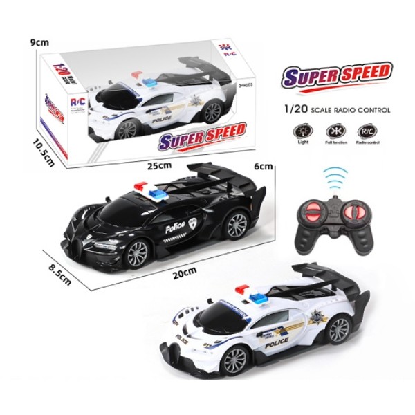 Машинка "Полиция" на пульте радиоуправления, в ассортименте