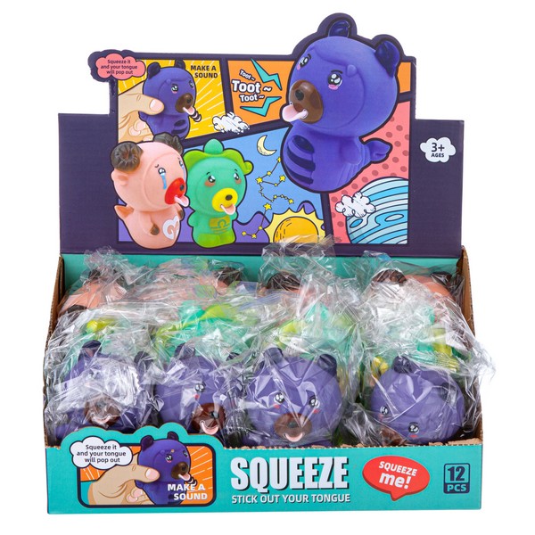 Игрушка-антистресс "Зверушка" (12 шт. в наборе)