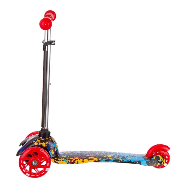 Самокат трехколесный, колеса PU со светом