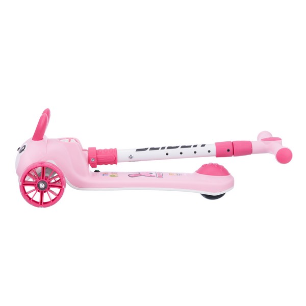 Самокат трехколесный Slider, колеса светящиеся, руль складной