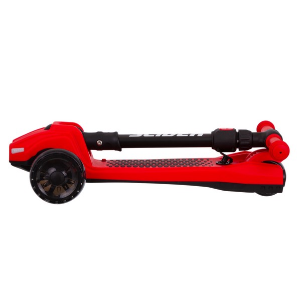 Самокат четырехколесный складной с паром