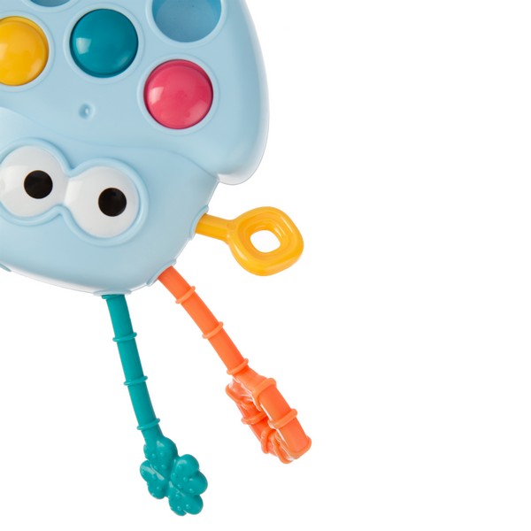 Игрушка развивающая "Осьминожка" Elefantino, подвижные элементы. резиночки с уникальной текстурой