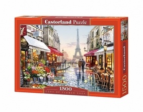 Puzzle-1500 "Цветочный магазин"
