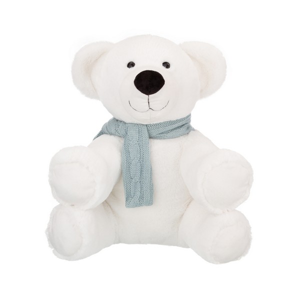 Полярный мишка в шарфике, 23 см Полярный мишка в шарфике, 23 см