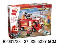 Конструктор "Пожарная машина" 370 деталей